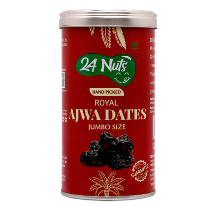 Premium Jumbo Ajwa Dates: Finest Quality Dates Online | 24Nuts