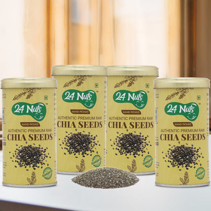 Premium Raw Chia Seeds: Nutrient-Rich Superfood for Health & Wellness