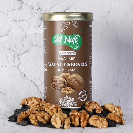 24 Nuts Kashmiri Walnut Kernels Jumbo Size