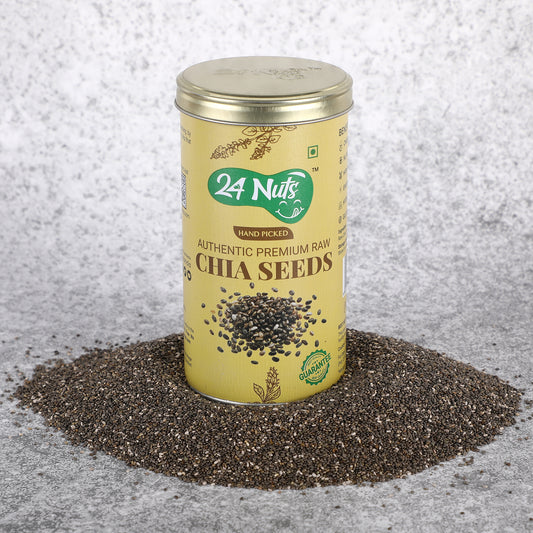 24 Nuts Premium Raw Chia Seeds