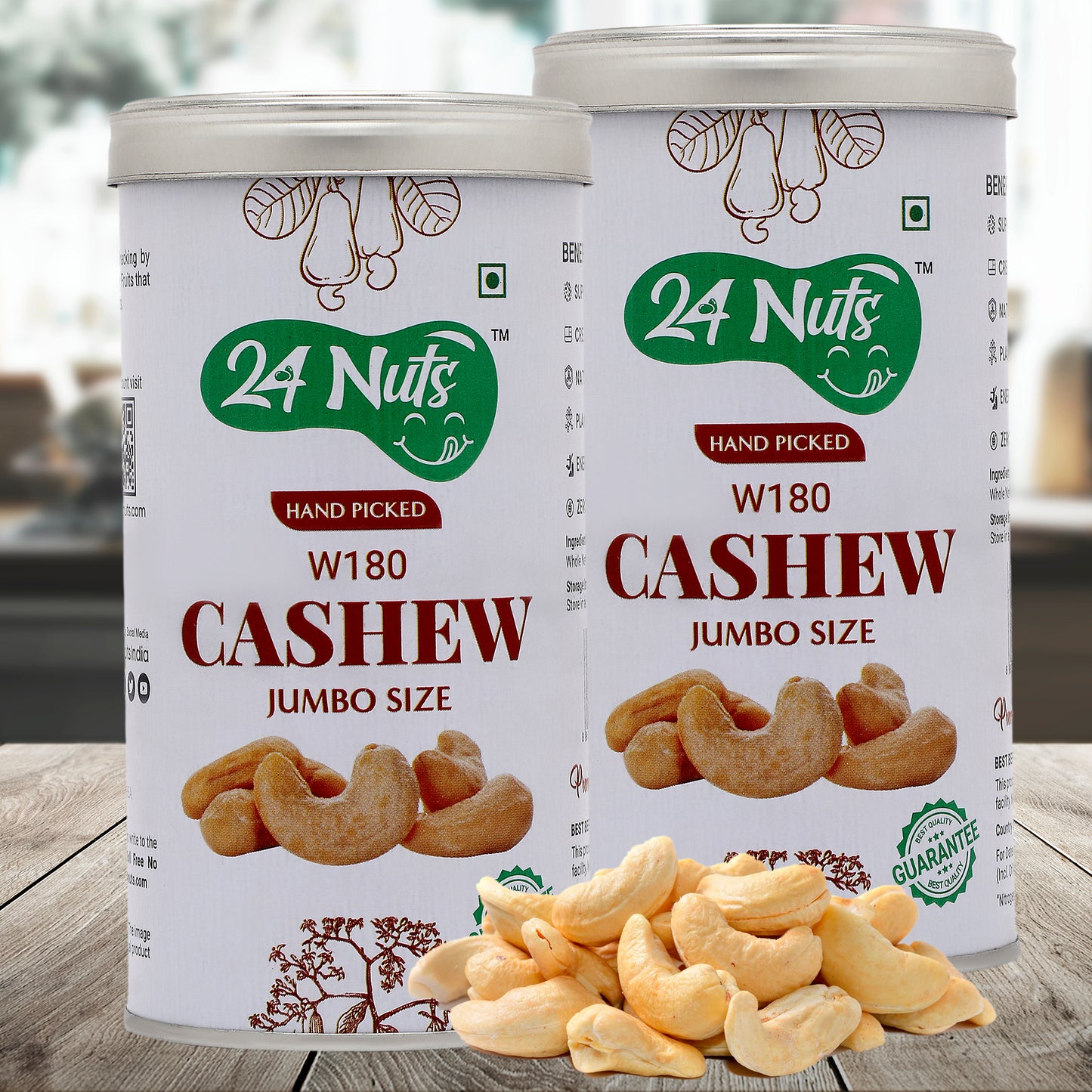 Premium Cashew Nuts: Buy Fresh & Natural Cashews Online - 24Nuts