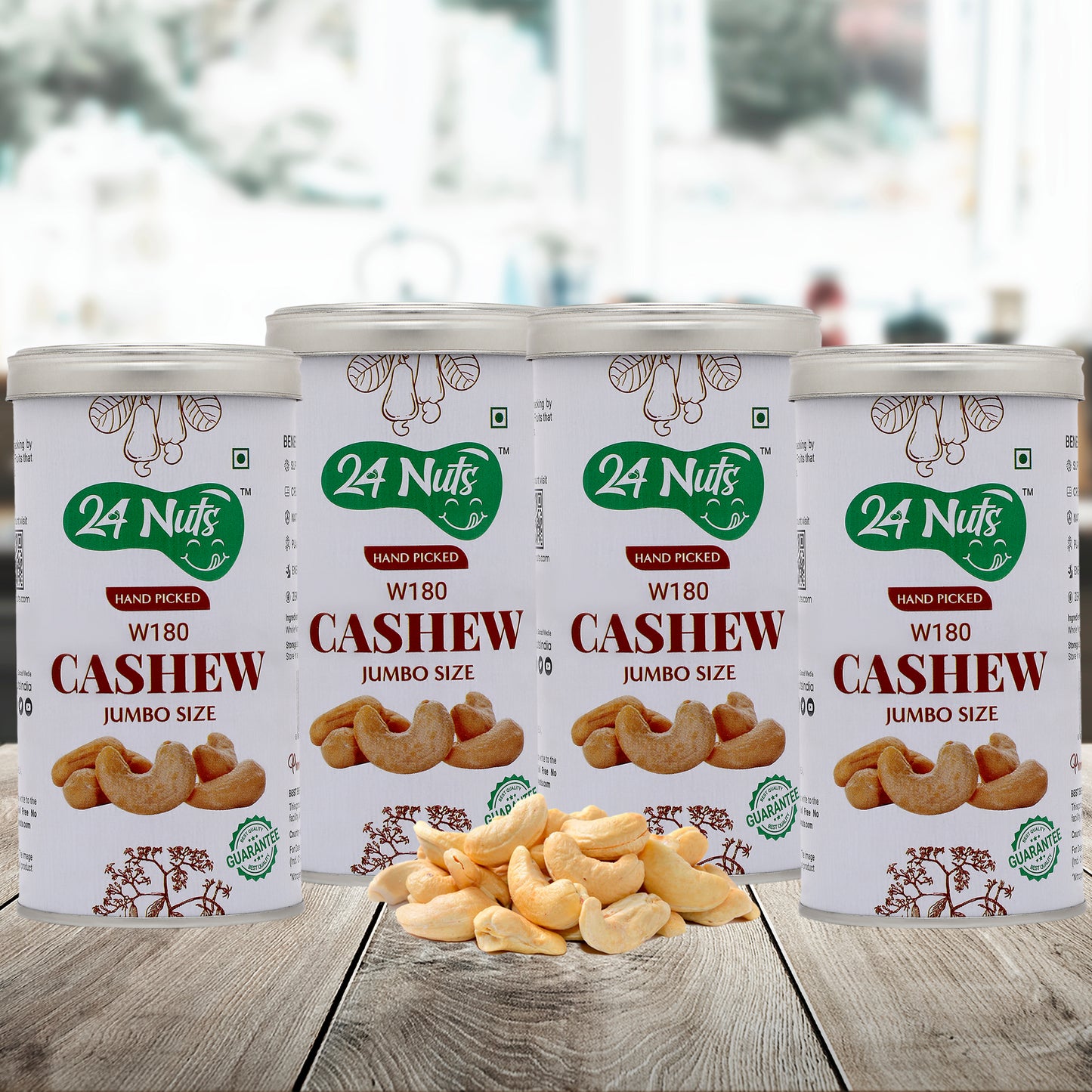 Premium Cashew Nuts: Buy Fresh & Natural Cashews Online - 24Nuts