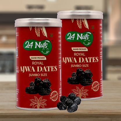 Premium Jumbo Ajwa Dates: Finest Quality Dates Online | 24Nuts