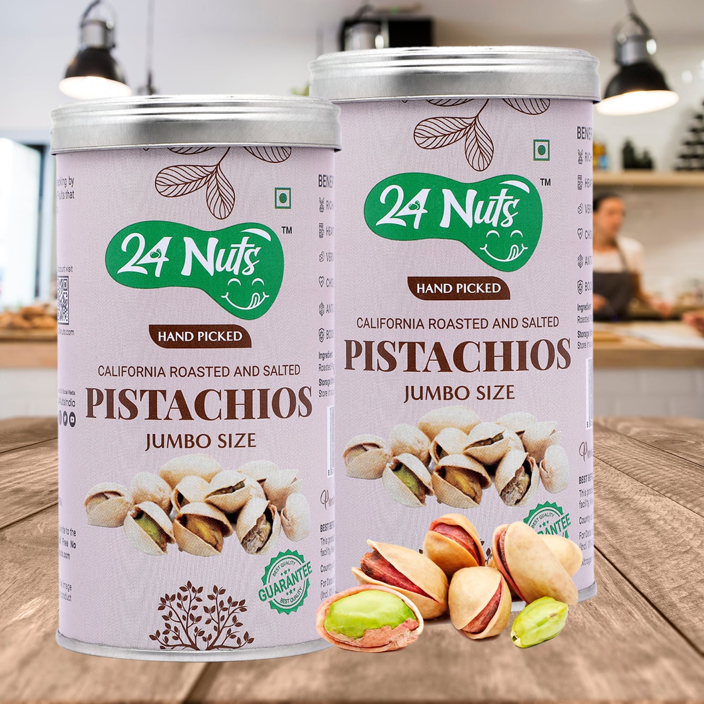 Premium Roasted California Pistachios - Healthy Snacking Delight