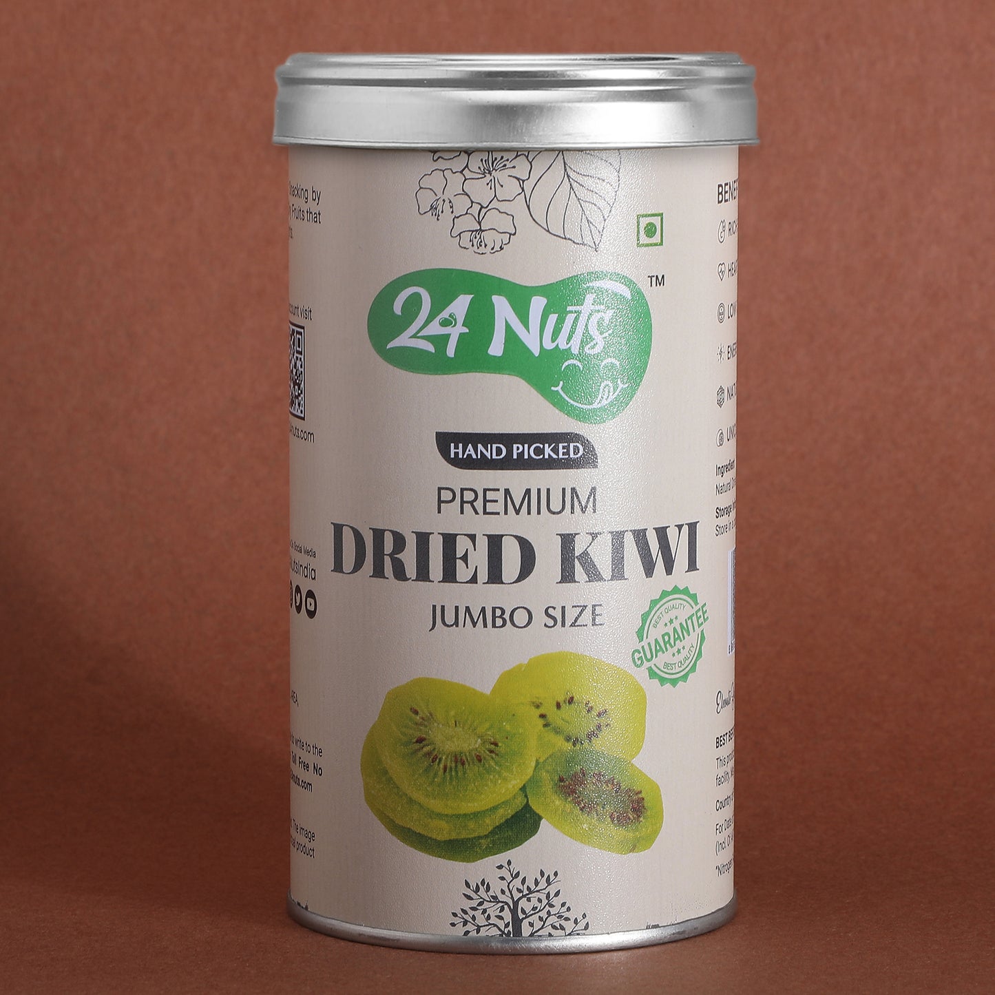 Premium Dried Kiwi Slices: Buy Delicious & Nutritious Kiwi Online - 24Nuts