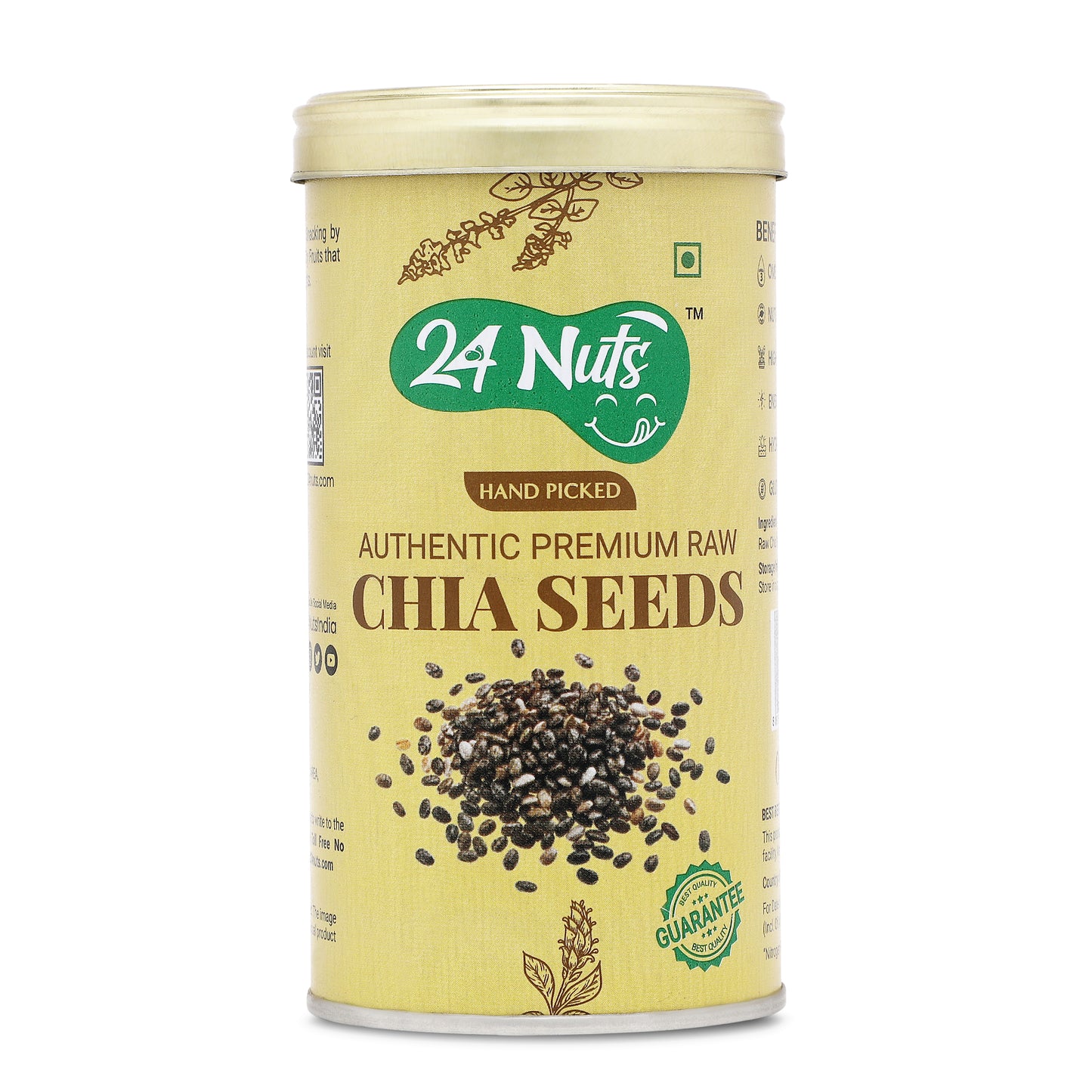 Premium Raw Chia Seeds: Nutrient-Rich Superfood for Health & Wellness