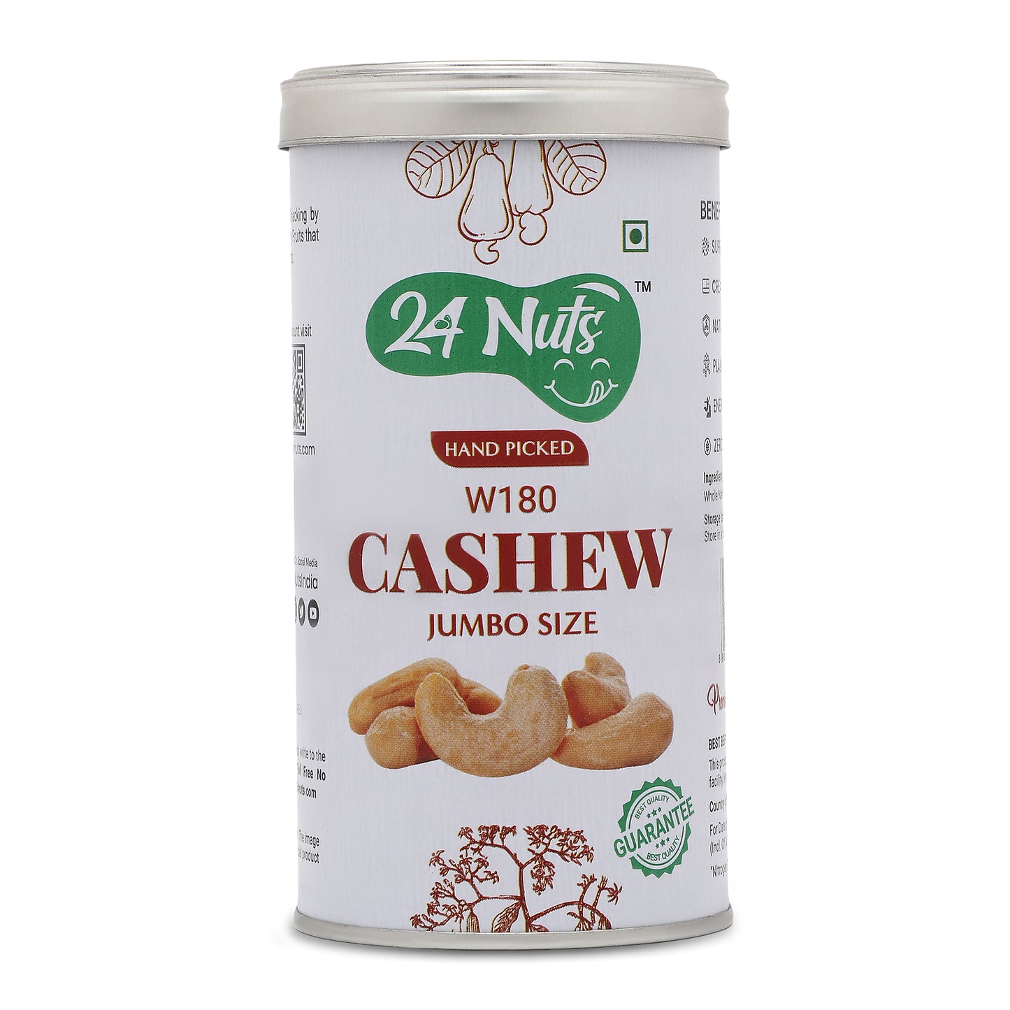 Premium Cashew Nuts: Buy Fresh & Natural Cashews Online - 24Nuts